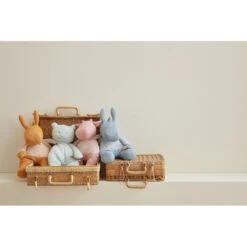 Peluche Coton Bio Lola 25cm Rose NOUKIES Les Iconiques -Made 4 Baby Boutique peluche coton bio lola 25cm rose noukies les iconiques 3