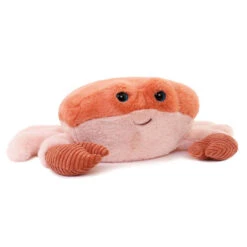 Peluche Crabe 27 Cm OB DESIGNS Corail