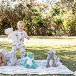 Peluche écureuil 24 Cm OB DESIGNS Beige -Made 4 Baby Boutique peluche ecureuil 24 cm ob designs beige 2