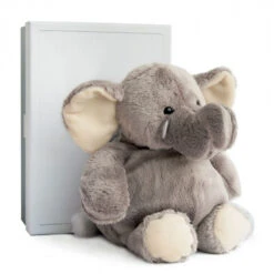 Peluche éléphant Gris 23 Cm HISTOIRE D’OURS La Savane -Made 4 Baby Boutique peluche elephant gris 23 cm histoire dours la savane 1
