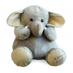 Peluche éléphant Gris 60 Cm HISTOIRE D’OURS La Savane
