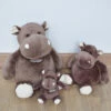 Peluche Hippopotame Marron 14 Cm HISTOIRE D’OURS La Savane -Made 4 Baby Boutique peluche hippopotame marron 14 cm histoire dours la savane