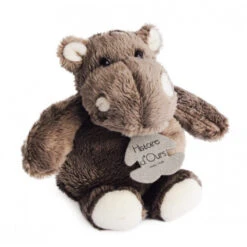 Peluche Hippopotame Marron 14 Cm HISTOIRE D’OURS La Savane -Made 4 Baby Boutique peluche hippopotame marron 14 cm histoire dours la savane 1 1