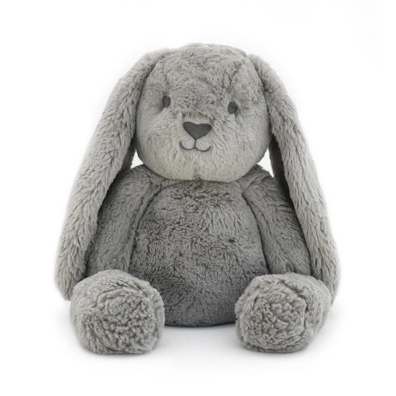 Peluche Lapin 40 Cm OB DESIGNS Gris 3 Peluche Lapin 40 Cm OB DESIGNS Gris