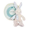 Peluche-lapin Blanc En Coton Bio 25 Cm DOUDOU&COMPAGNIE Botanic -Made 4 Baby Boutique peluche lapin blanc en coton bio 25 cm doudoucompagnie botanic