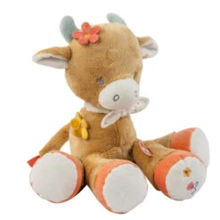 Peluche Vache Mila NATTOU Mila Lana Et Zoë