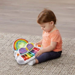 Made 4 Baby Boutique -Made 4 Baby Boutique piano arc en ciel lumi magique vtech 1