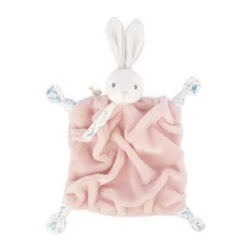 Doudou Lapinou Plume KALOO Rose Poudre