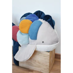Poisson Arc-en-ciel 40cm "Trésors Marins" HISTOIRE D'OURS Bleu -Made 4 Baby Boutique poisson arc en ciel 40cm 2