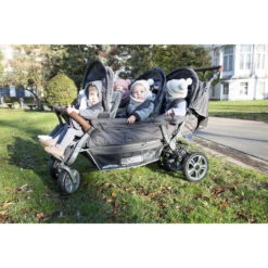 Poussette 6 Places Sixseater Avec Frein Auto CHILDHOME -Made 4 Baby Boutique poussette 6 places sixseater avec frein auto childhome 6