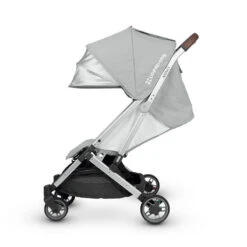 Poussette Minu UPPABABY Devin Gris Clair/alu -Made 4 Baby Boutique poussette compact minu 3