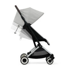 Poussette Compacte Orfeo CYBEX Lava Grey -Made 4 Baby Boutique poussette compacte orfeo cybex lava grey 5
