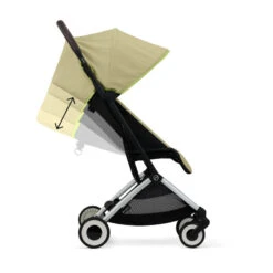 Poussette Compacte Orfeo CYBEX Nature Green -Made 4 Baby Boutique poussette compacte orfeo cybex nature green 5