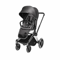 Poussette Duo Priam Luxe Tout-terrain Et Gr0+ Cloud Q CYBEX Chrome/Manhattan Grey -Made 4 Baby Boutique poussette duo priam luxe tout terrain et gr0 cloud q cybex chrome manhattan grey 1