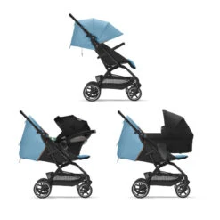 Poussette Eezy S+ 2 B 2022 CYBEX Moon Black -Made 4 Baby Boutique poussette eezy s 2 b 2022 cybex moon black 4