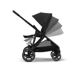 Poussette Gazelle S CYBEX Black / Moon Black -Made 4 Baby Boutique poussette gazelle s cybex black moon black 5