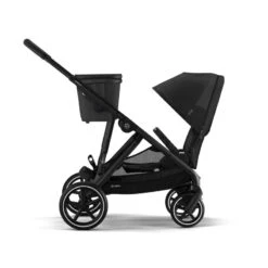 Poussette Gazelle S CYBEX Black / Moon Black -Made 4 Baby Boutique poussette gazelle s cybex black moon black 6