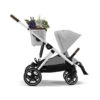 Poussette Gazelle S CYBEX Silver/Lava Grey -Made 4 Baby Boutique poussette gazelle s cybex silverlava grey