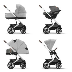 Poussette Talos S Lux CYBEX Silver/Lava Grey -Made 4 Baby Boutique poussette talos s lux cybex silverlava grey 8