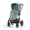 Poussette Talos S Lux CYBEX Taupe/Sky Blue 1 Poussette Talos S Lux CYBEX Taupe/Sky Blue -Made 4 Baby Boutique poussette talos s lux cybex taupesky blue