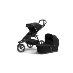 Poussette Urban Glide 2 + Nacelle THULE Black On Black