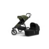 Poussette Urban Glide 2 + Nacelle THULE Cypress Green / Black