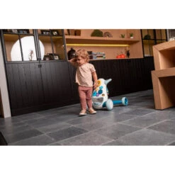 Pousseur/aide à La Marche Jumpy BO JUNGLE Bleu -Made 4 Baby Boutique pousseuraide a la marche jumpy bo jungle bleu 7