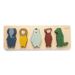 Puzzle De Formes En Bois TRIXIE All Animals