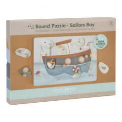 Puzzle Sonore En Bois LITTLE DUTCH Sailors Bay -Made 4 Baby Boutique puzzle sonore en bois little dutch sailors bay 2