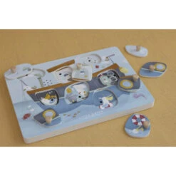 Puzzle Sonore En Bois LITTLE DUTCH Sailors Bay -Made 4 Baby Boutique puzzle sonore en bois little dutch sailors bay 3