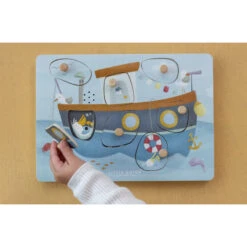 Puzzle Sonore En Bois LITTLE DUTCH Sailors Bay -Made 4 Baby Boutique puzzle sonore en bois little dutch sailors bay 7