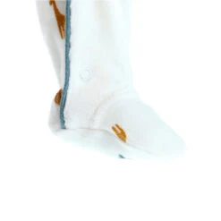 Pyjama Velours Bio Ops 18m NOUKIES Tiga, Stegi & Ops -Made 4 Baby Boutique pyjama velours bio ops 18m noukies tiga stegi ops 4