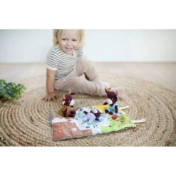 Set De Mini Personnages Rosalie LES LILLIPUTIENS -Made 4 Baby Boutique rosalie set de mini personnages 19