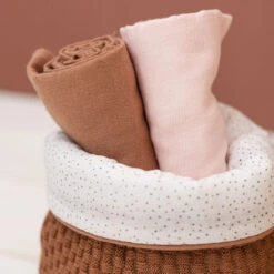 Set De 3 Langes 65x65cm NATTOU Susie & Bonnie -Made 4 Baby Boutique sb set de 3 tissus lange 3