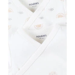 Set De 2 Bodies Ml Croisés 9m NOUKIE'S Babou & Kendi -Made 4 Baby Boutique set de 2 bodies ml croises 9m noukie s babou kendi 2