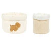Set De 2 Paniers NATTOU Charlie -Made 4 Baby Boutique set de 2 paniers nattou charlie