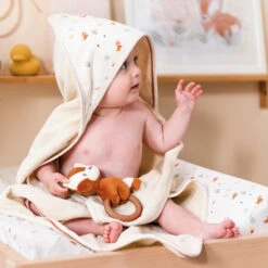 Sortie De Bain + Gant NATTOU Boris & Jungo -Made 4 Baby Boutique sortie de bain gant nattou boris jungo 2