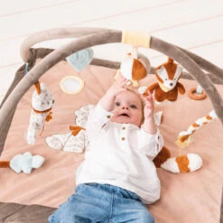 Tapis D'éveil Avec Arches NATTOU Boris & Jungo -Made 4 Baby Boutique tapis d eveil avec arches nattou boris jungo 3
