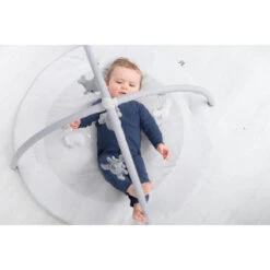 Tapis D'éveil BABYS ONLY Gris Argent -Made 4 Baby Boutique tapis d eveil babys only gris argent 1