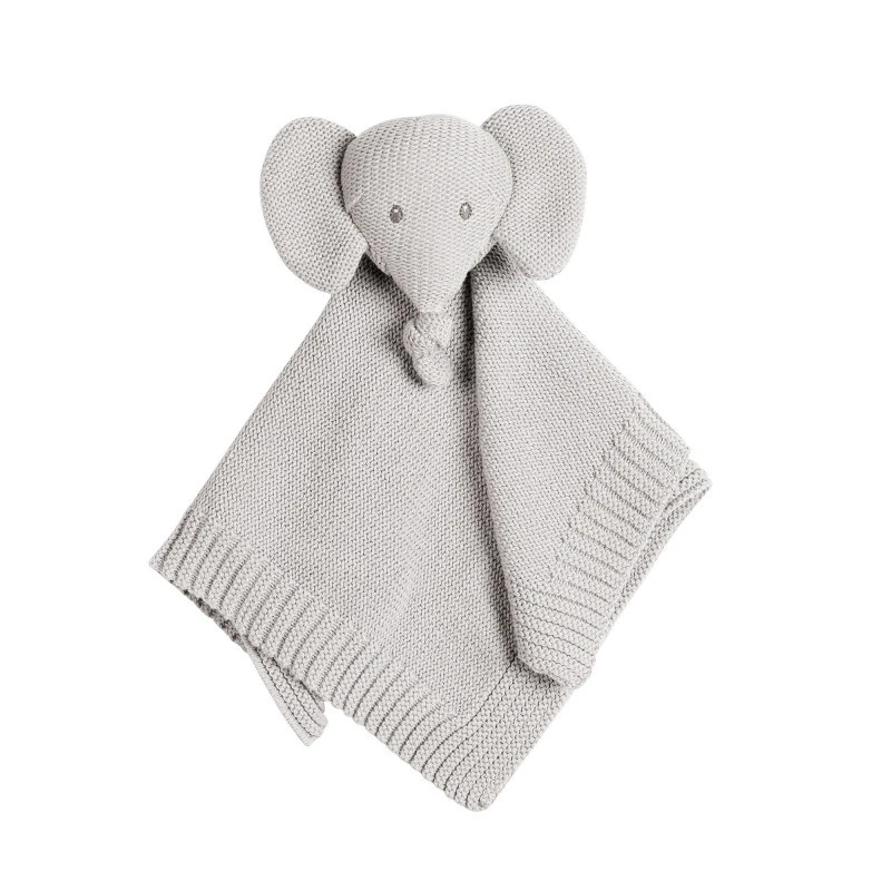 Doudou Tricot NATTOU Tembo Gris 4 Doudou Tricot NATTOU Tembo Gris – Image 2