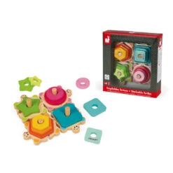 Tortue Des Formes I Wood JANOD 12 Tortue Des Formes I Wood JANOD -Made 4 Baby Boutique tortue des formes juratoys 4