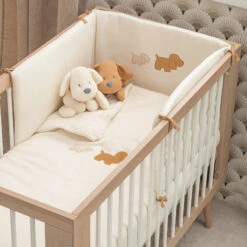 Tour De Lit Jacquard NATTOU Charlie -Made 4 Baby Boutique tour de lit jacquard nattou charlie 3