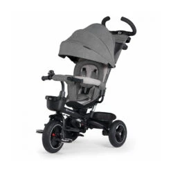 Tricycle Spinstep KINDERKRAFT Platinum Grey -Made 4 Baby Boutique tricycle spinstep kinderkraft platinum grey 2