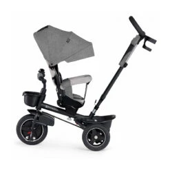 Tricycle Spinstep KINDERKRAFT Platinum Grey -Made 4 Baby Boutique tricycle spinstep kinderkraft platinum grey 4