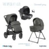 Trio Aptica XT I-Size INGLESINA Charcoal Grey 2022 -Made 4 Baby Boutique trio aptica xt i size inglesina charcoal grey 2022