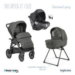Trio Aptica XT I-Size INGLESINA Charcoal Grey 2022