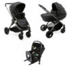 Trio Best Friend Pro Comfort I-Size CHICCO Pirate Black 1 Trio Best Friend Pro Comfort I-Size CHICCO Pirate Black -Made 4 Baby Boutique trio best friend pro comfort i size