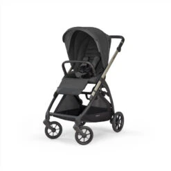 Trio Electa Avec Siège-auto I-Size Darwin INGLESINA Upper Black/Iridium Black -Made 4 Baby Boutique trio electa avec siege auto i size darwin inglesina upper blackiridium black 4