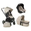 Jané Trio Muum Pro 2 + Micro Pro 2 + Koos I-Size JANE Sand -Made 4 Baby Boutique trio muum pro 2 micro pro 2 koos i size jane sand