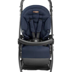 Trio Poussette Book + Primo Viaggio SLK + Nacelle Culla Elite PEG PEREGO Blue Shine -Made 4 Baby Boutique trio poussette book primo viaggio slk nacelle culla elite peg perego blue shine 11
